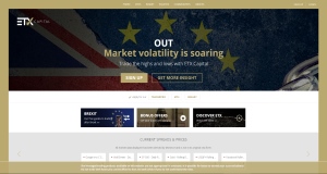 ETX Capital homepage