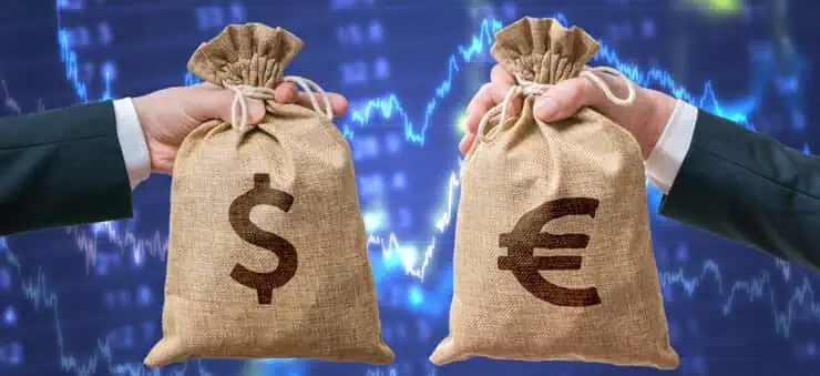 usd eur trading