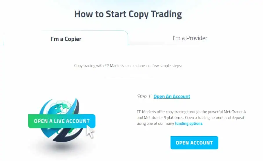 FP Markets FX brokerage