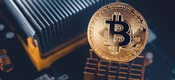 bitcoin technology concept