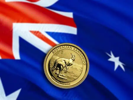 Australian dollar falls against the New Zealand dollar