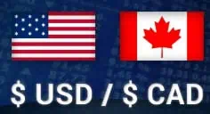 cad usd trading