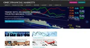 onefinancialmarkets home