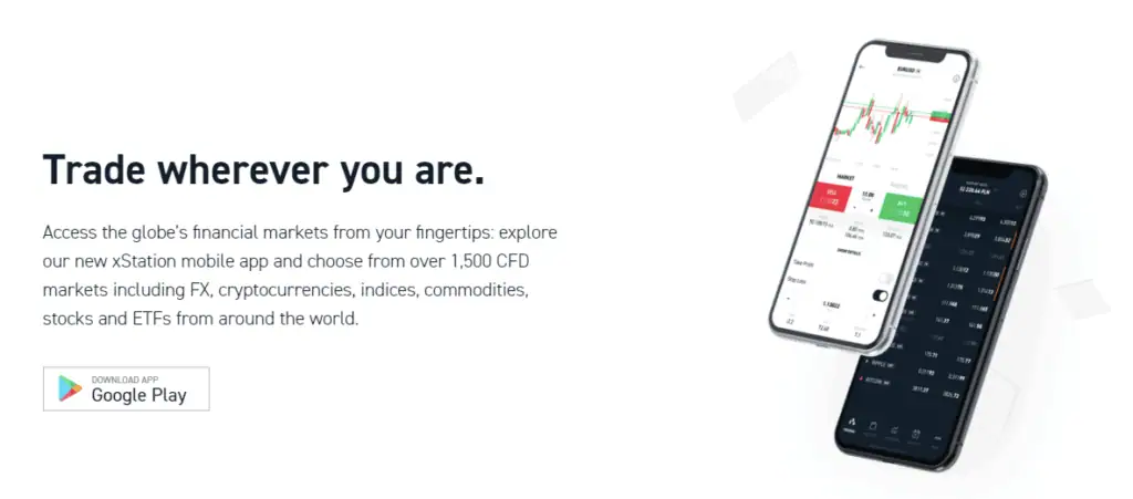 xtb mobile trading