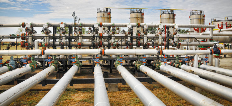 Gas storage pipeline