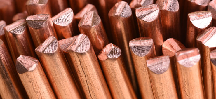 close up image of copper wires