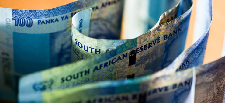 100 south african rand